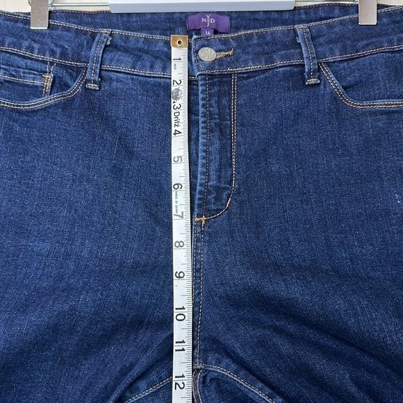 NYDJ Dark Wash High Rise Legging Skinny Jeans Size 16 - Picture 15 of 16